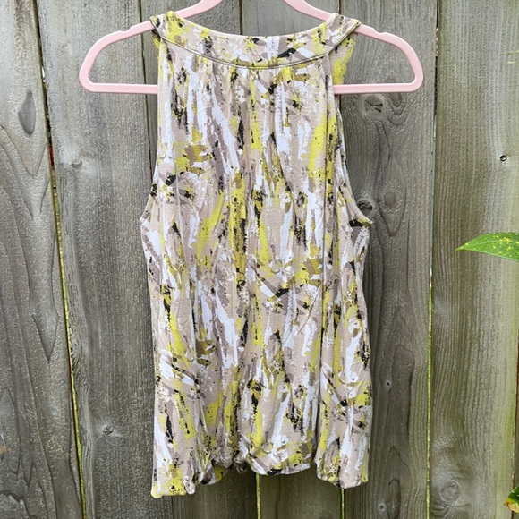 💛Embellished Alfani Blouson Tank Top M - Picture 2 of 9